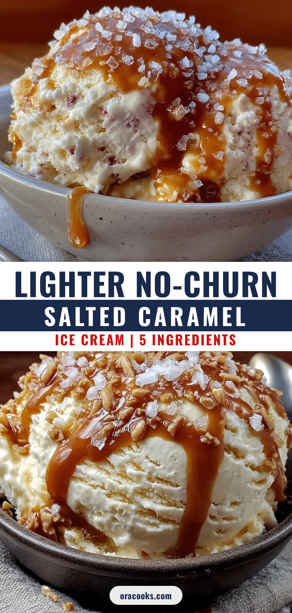 lighter no-churn salted caramel ice cream recipe