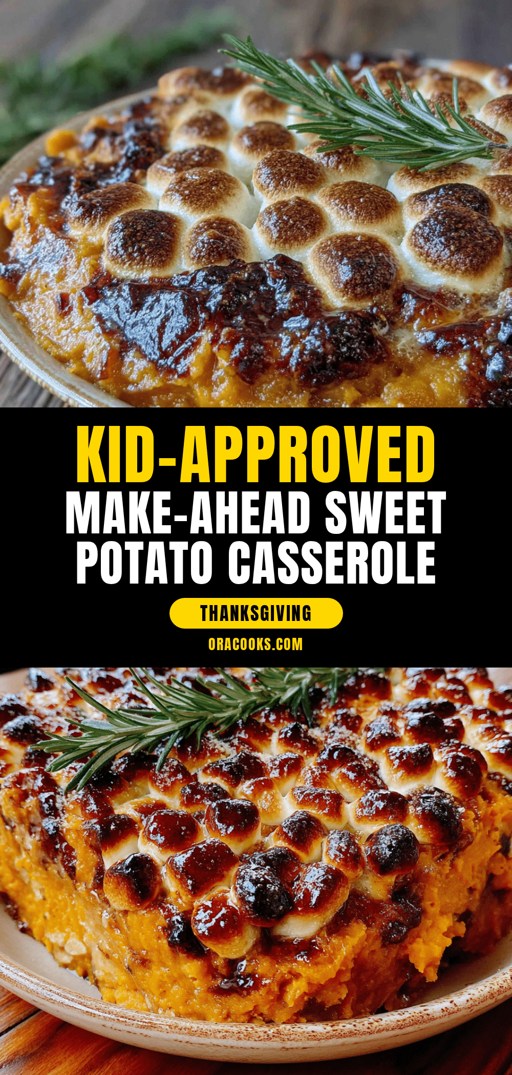 make-ahead sweet potato casserole recipe