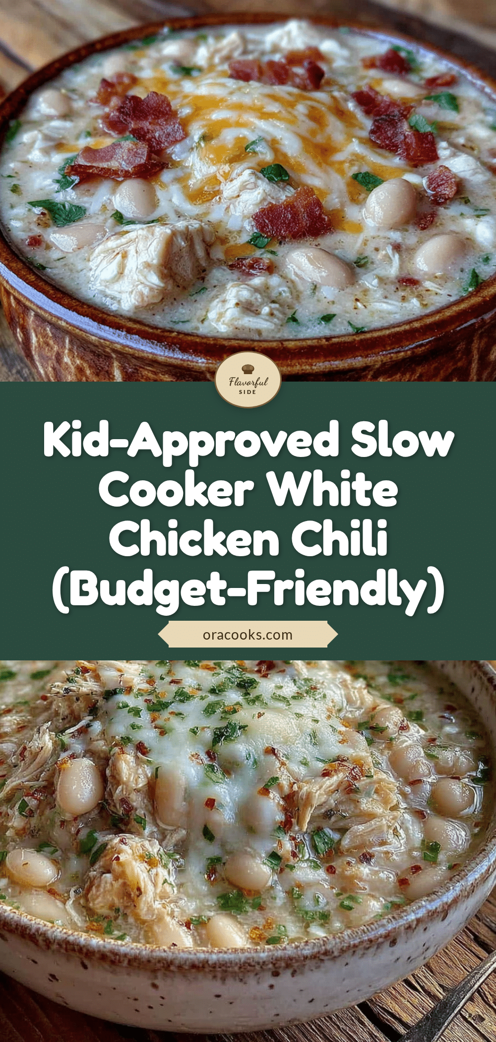 slow cooker white chicken chili recipe