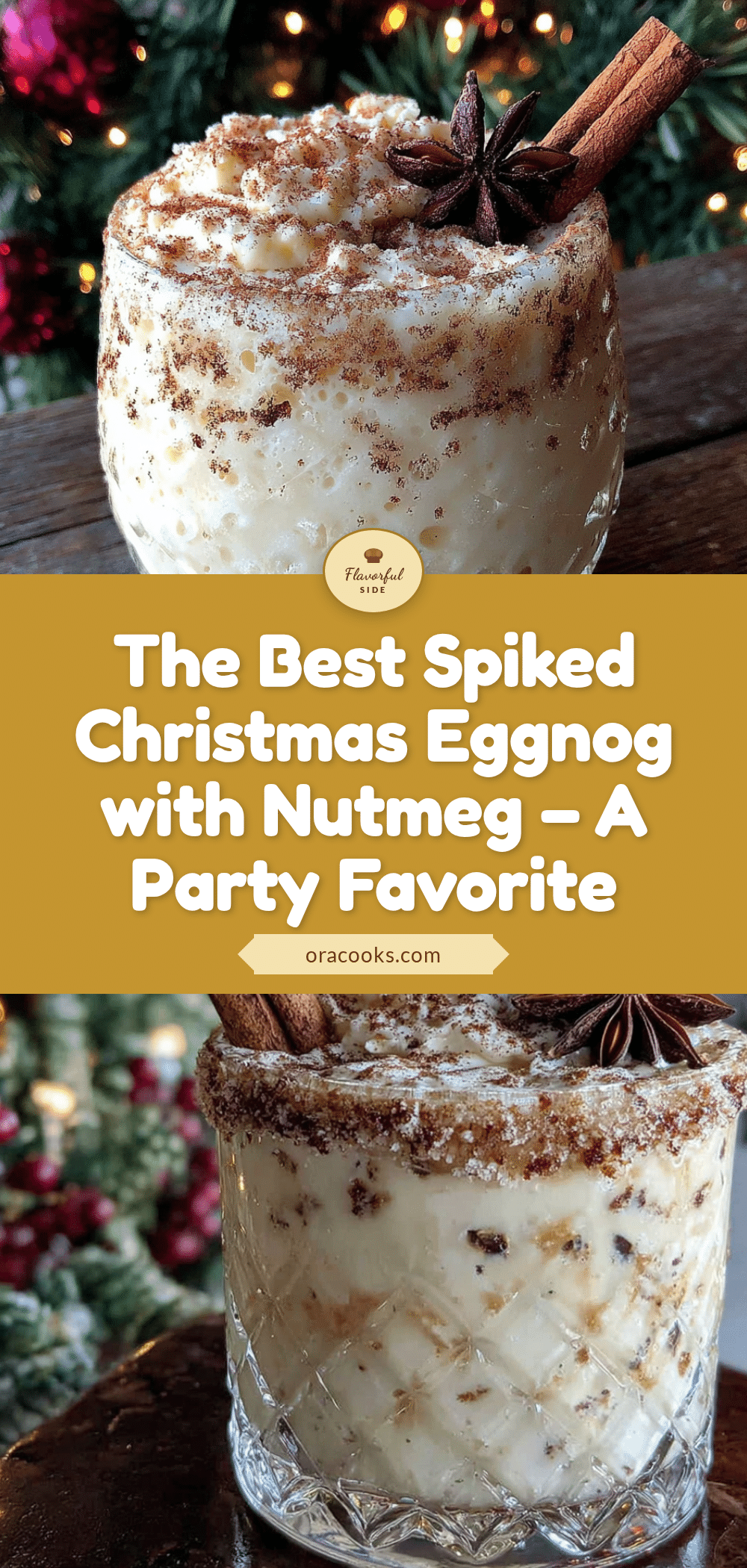 spiked Christmas eggnog recipe