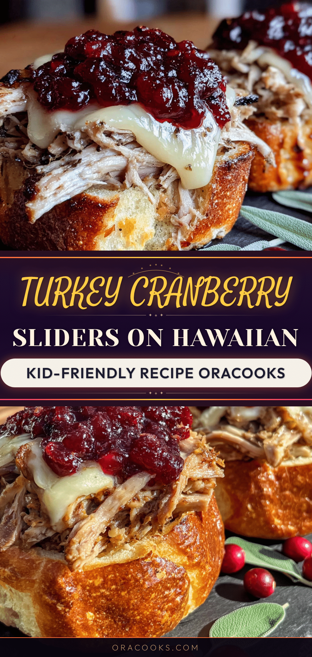 turkey cranberry sliders recipe